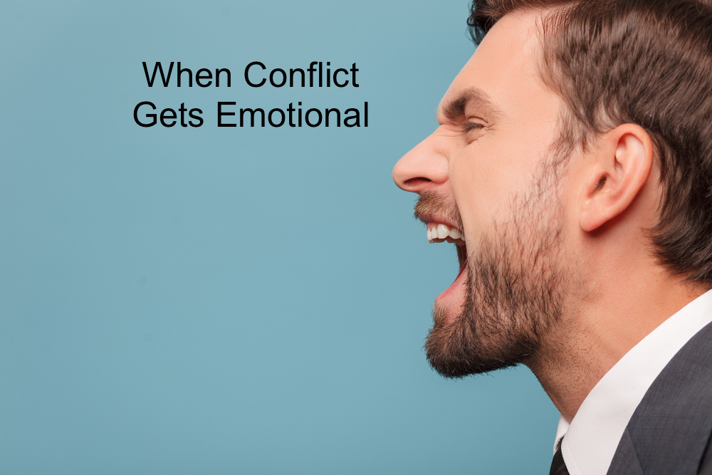What do you do when conflict gets too intense?