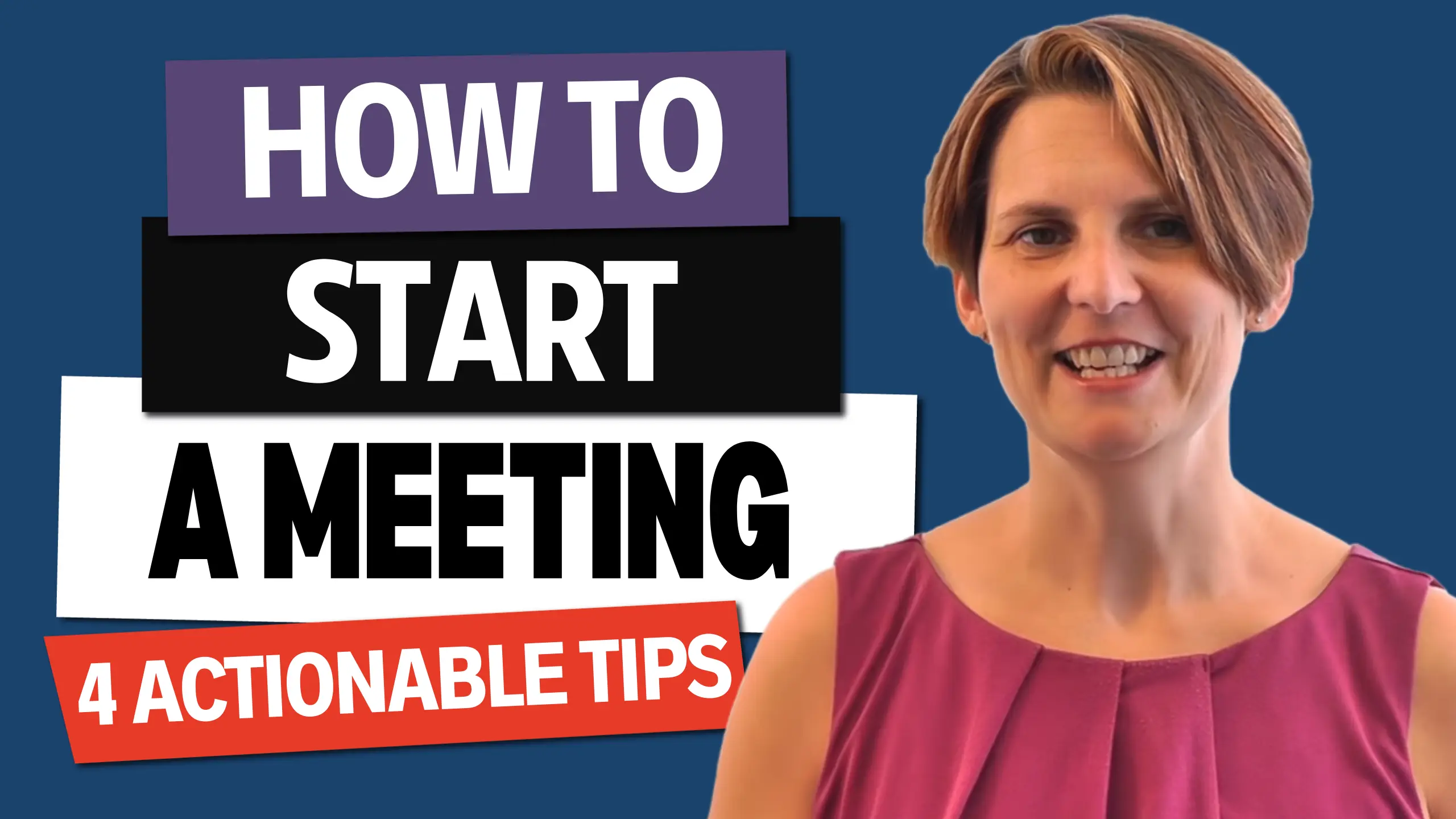 How to Start a Meeting with Liane Davey