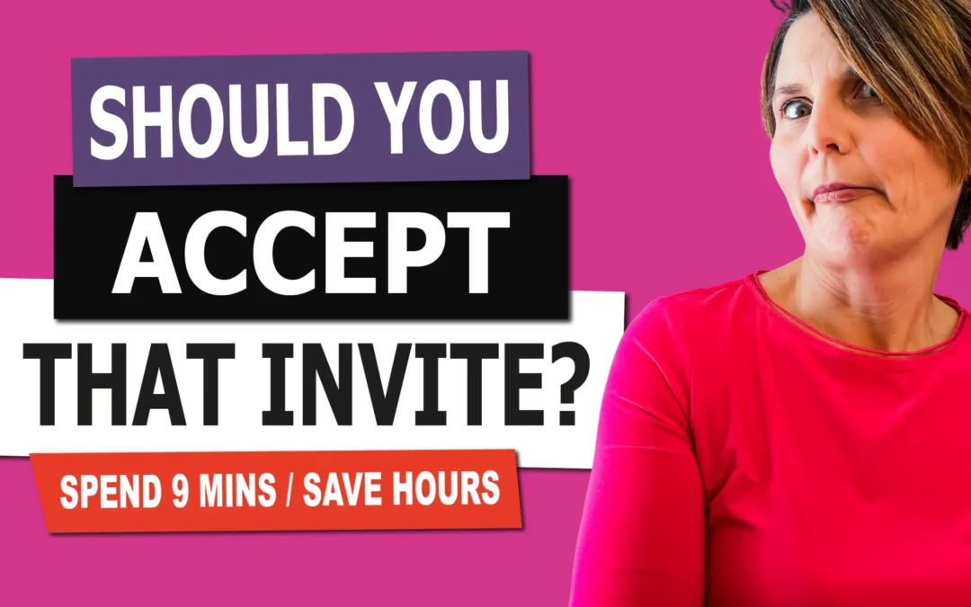 Should You Accept That Invite? with Liane Davey