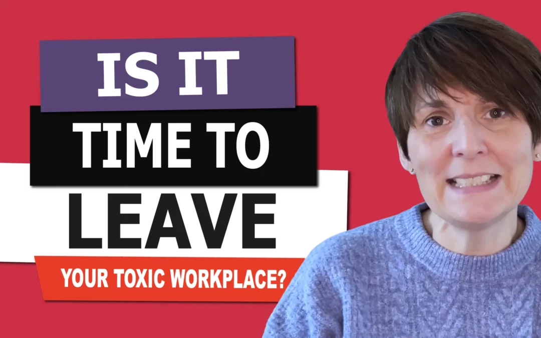 Is It Time to Leave Your Toxic Workplace? with Liane Davey