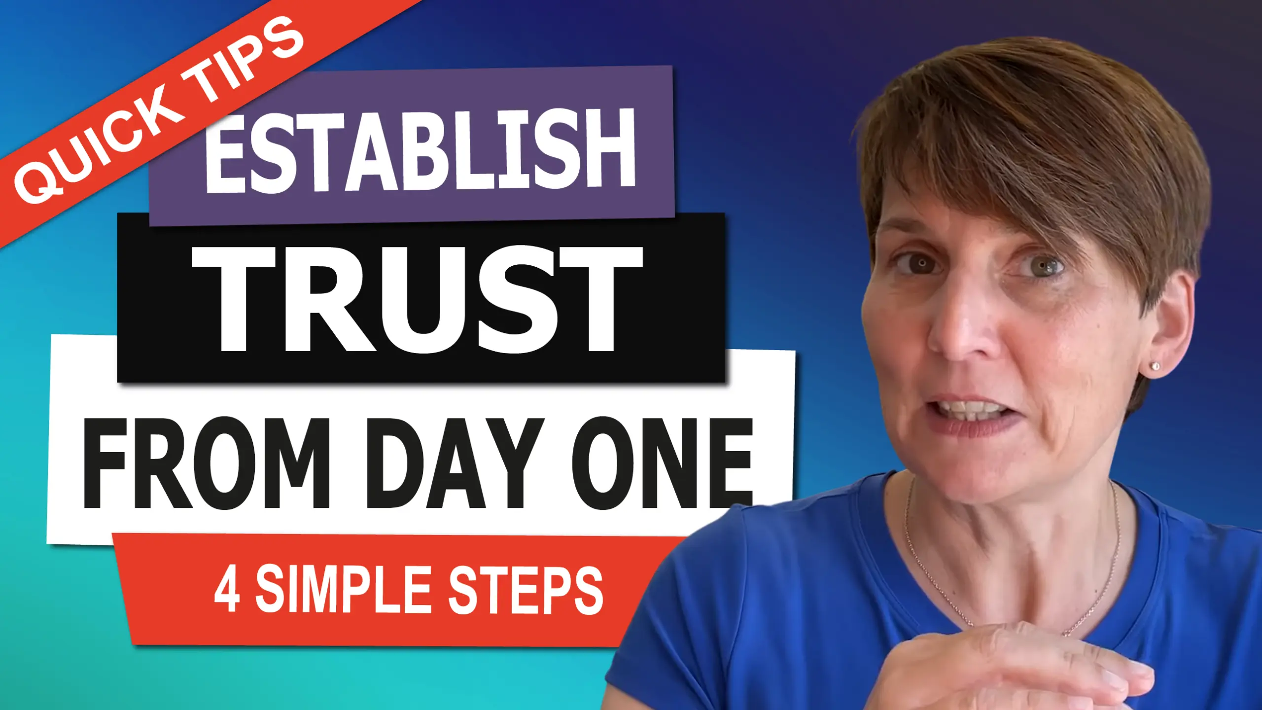 Establish Trust From Day One with Liane Davey